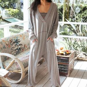 Brown &Teal Natural Life Jumpsuit